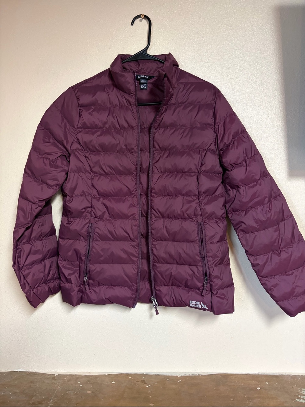 Eddie Bauer Women's Quilted Down Puffer Jacket - Plum